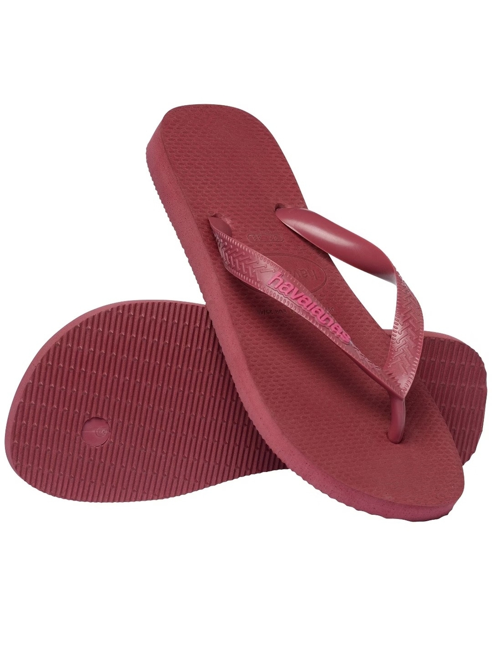Havaianas Women’s Slim Flip Flops - Burgundy